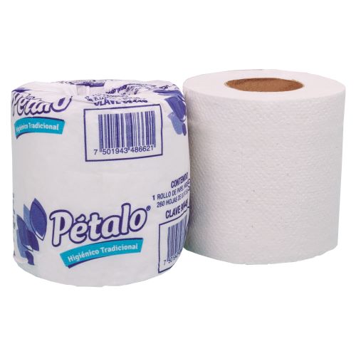 Colchón de papel higiénico Pétalo Tradicional (90449) 96 rollos KC