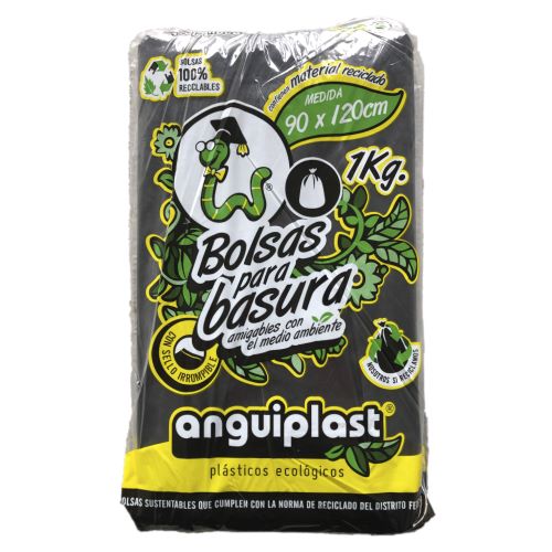 Bolsas para basura Anguiplast (1 kg) 90 X 120 Cm.