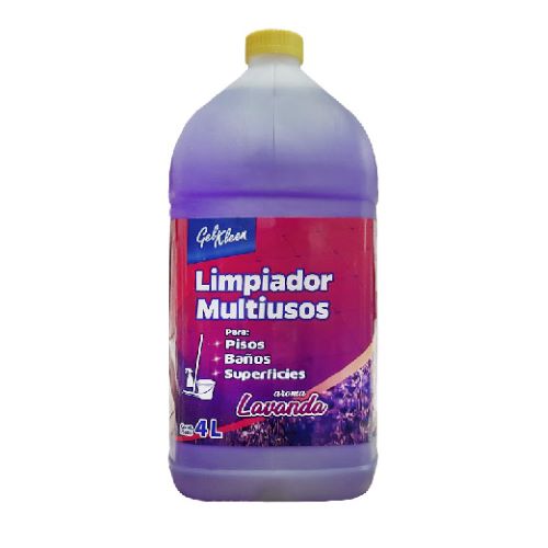 Limpiador Multiusos De 4 Lt Gel Kleen Lavanda