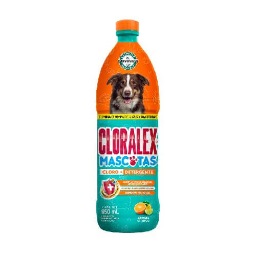 Cloralex Mascotas Desinfectante de Áreas de 950 ml Alen