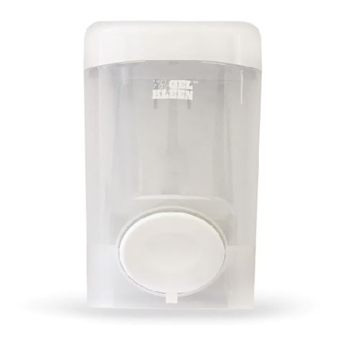 Jabonera práctica Gel Kleen de 800 ml Blanco
